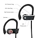 CSBROTHER Bluetooth Headset, Best Wireless Sports Headphones In-Ear Wireless Earphones Sweatproof Workout Earbuds Stereo with Mic Bass Noise Cancelling for Gym Running Workout.