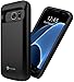 Samsung Galaxy S7 Battery Case: Stalion Stamina Rechargeable Extended 4500mAh Protective Power Cover Charging Case (Black Onyx)