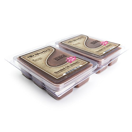 Chocolate Fudge Brownie Wax Melts 2 Pack - Highly Scented - Similar to Yankee Candle Tarts or Scentsy Bars - Bakery Warmer Wax Cubes Collection