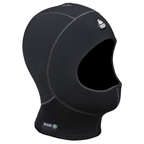 Waterproof H1 3/5mm Vented Anatomical Hood Without Bib, Large