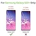 Hocase Galaxy S10 Plus Case, Clear Hard Plastic Back Cover+Shockproof TPU Rubber Bumper Corners Hybrid Slim Protective Case for Samsung Galaxy S10 Plus (SM-G975U) 6.4
