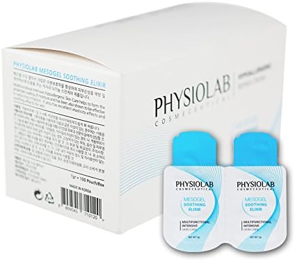 Mesogel Soothing Elixir – Hypoallergenic Repair Cream – Aftercare for microblading & PMU – 100 gram/individual packs – Made in Korea