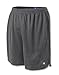 Champion Men's Long Mesh Short With Pockets,Granite Heather,XXLARGE