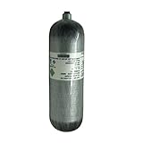 IORMAN 4500psi High Pressure Composite Cylinder Carbon Fiber PCP Paintball Air Tank (Empty Bottle) (6.8L DOT Tank)
