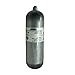 IORMAN 6.8L 4500psi Carbon Fiber Air Tank & Paintball Fill Station Composite Cylinder for Scuba SCBA PCP Game (Empty Bottle) (6.8L DOT Certified)