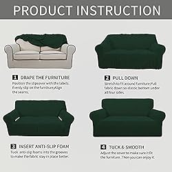 Easy-Going Stretch Loveseat Slipcover 1-Piece Sofa