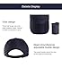 Sumolux Men Women Outdoor Rain Sun Waterproof Quick-Drying Long Brim Collapsible Portable Hat Dark-Blue