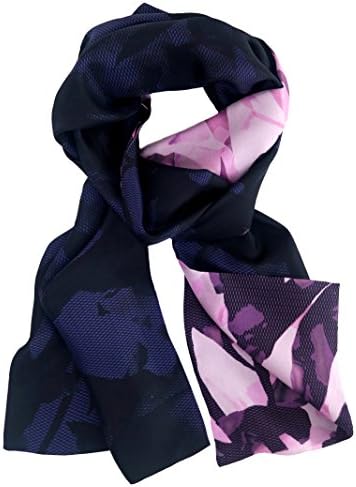 MENS SHADOW FLOWER TUBULAR SCARF