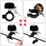 Greallthy Full Metal Bike Bell 80dB 22.2-31.8mm 7 Colors Brass Alloy view 3