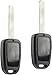 Car Key Fob Keyless Entry Remote fits 2013-2016 Honda Accord / 2014-2015 Honda CR-V / 2014-2015 Honda Civic (MLBHLIK6-1T), Set of 2