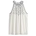 Casual Blouse T-Shirt,Elaco Women Summer Embroidered Tank Tops Sleeveless