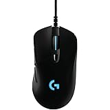 Logitech G403 Prodigy RGB Gaming Mouse – 16.8 Million Color Backlighting, 6 Programmable Buttons, Onboard Memory, Up to 12,00
