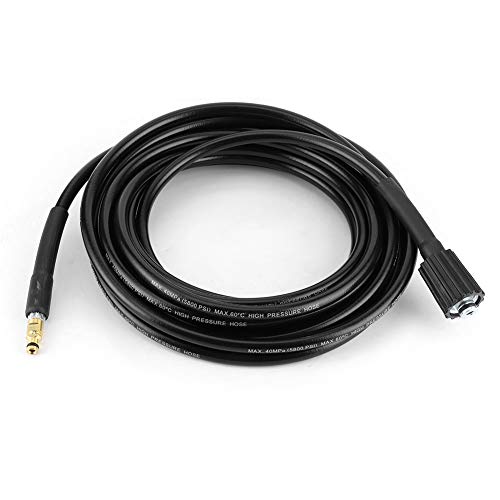 High Pressure Washer Hose, Auto Washer Hose 40MPa/5800PSI High Pressure Water Cleaning Rubber Pipe Replacement for Karcher K2 K3 K4 K5(10m/32.8ft)