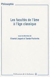 Les  facultés de l'âme à l'âge classique