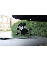 Ram Mount Composite Twist Lock Suction Cup Mount con soporte de X GRIP teléfono celular universal   non retail embalaje   Negro