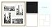 Golden State Art, 12x12 Gold Aluminum Metal Frame with Ivory Mat - Displays Four 4x6 Photos - Square Collage Frame - Real Glass, Sawtooth Hanger, Swivel Tabs - Wall Mounting, Landscape, Portrait
