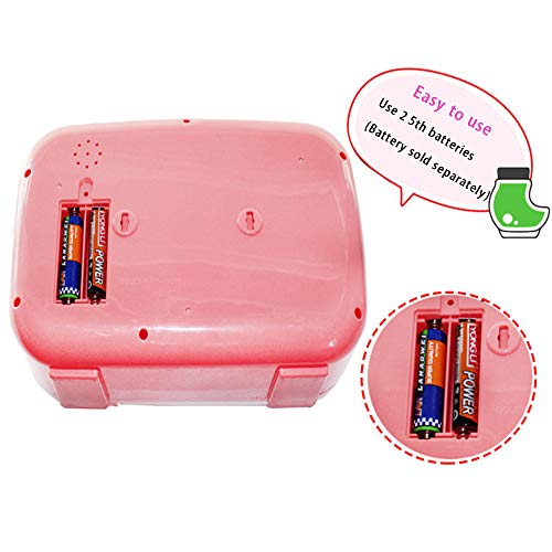 CHAFIN Microwave Oven for Children Passing Home Baby Toys with Electric Light Rotating Simulation Kitchen Oven for Cooking Small Household appliances