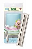 Small Ruffle Silicone Royal Icing Mold, Ceri Griffiths Creative Cake System for Decorating, Sugarpaste, Fondants, Candies and Crafts, Food Safe