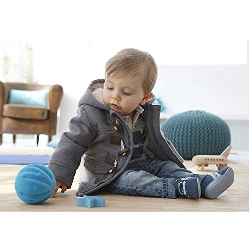 Rosiika Toddler Boys Girls Kids Warm Outerwear Clothes Fleece Jacket Toggle Coats Grey 130