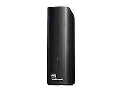 WD 20TB Elements Desktop External Hard Drive, USB