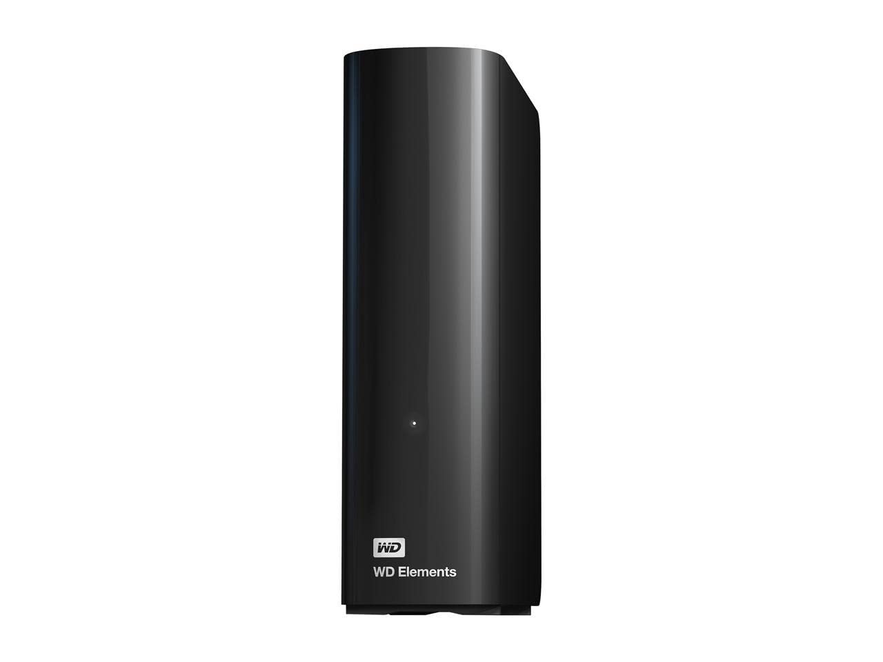 WD 20TB Elements Desktop External Hard Drive, USB 3.0 drive for plug-and-play storage - WDBWLG0200HBK-NESN