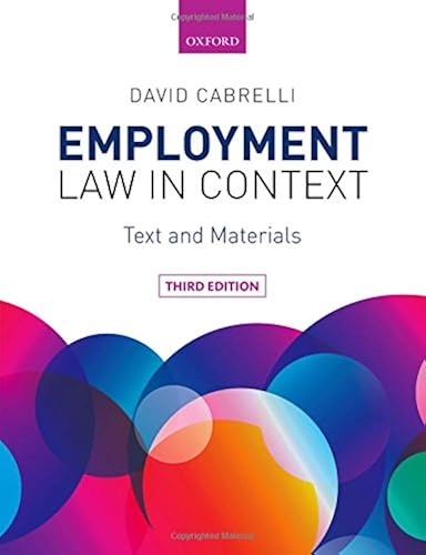 Download Employment Law in Context PDF