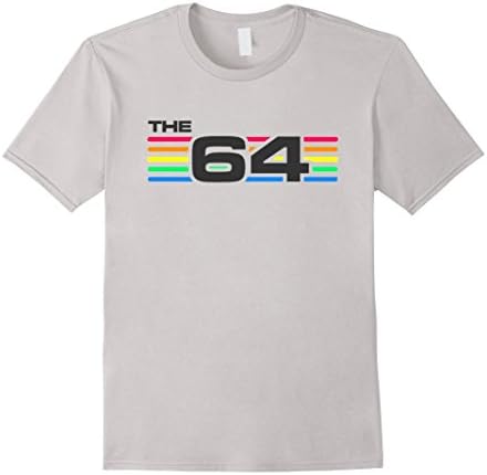 Men's Commodore 64 Retro Computer T-Shirt 2XL Silver