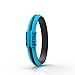 Silicone Sportswear Hair Tie Bracelet Ponytail Holder (Medium Foxy Teal)