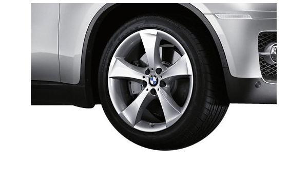Original BMW aluminio Llanta X6 E71 Estrella radios 259 en 20 ...