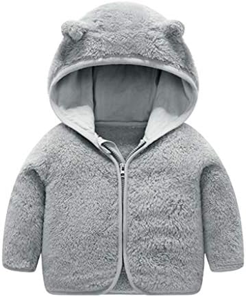 Ruji ルジ 子供コート 女の子 パーカー 男の子 子供着ぐるみ ジャケット コート ジャケット 長袖 フード付き キッズ 歩行服 防寒 防風 ボア もこもこ 可愛い アウター 秋冬 厚い 上着 前開き ふわふわ カジュアル 70 130cm B0hsdq9m 241円 大人気 New