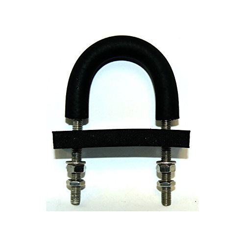 Insulating Rubber Lined UBolt and Backing pad 29 mm ID (Suit 20 mm NB