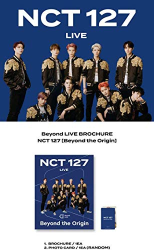 Nct 127 Nct127 Nct 127 Beyond Live Brochure Beyond The Origin Incl Brochure Photocard Extra Photocards Amazon Com Music