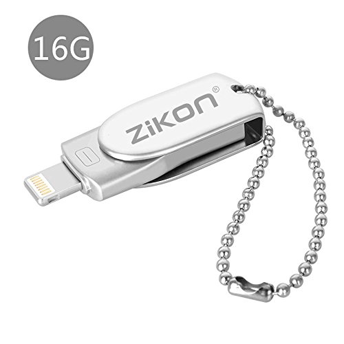 Zikon mobile usb flash drive 16gb with lightning connec…