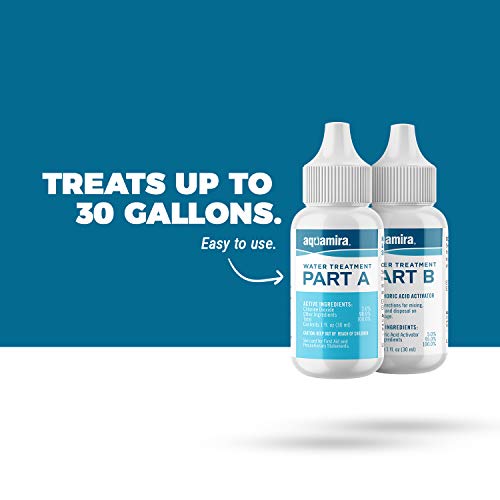 Aquamira Chlorine Dioxide Water Treatment Drops (Two Part Liquid