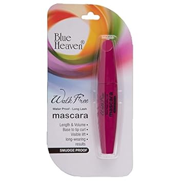 Blue Heaven Walk Free Pink Pack Mascara, Black, 12ml