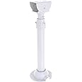 WiTi Extendable Mounting Pole for Security Surveillance Cameras,15.7-23.6 inch Adjustable Ceiling Mount Bracket for CCTV IP Camera,Solid Metal Powder Spray Coating