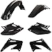 Acerbis Plastic Kit - Black , Color: Black 2070960001