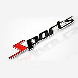 BestAuto® Car Decoration Metal Adhesive Letter Sports 3D Truck Car Badge Emblem Sticker