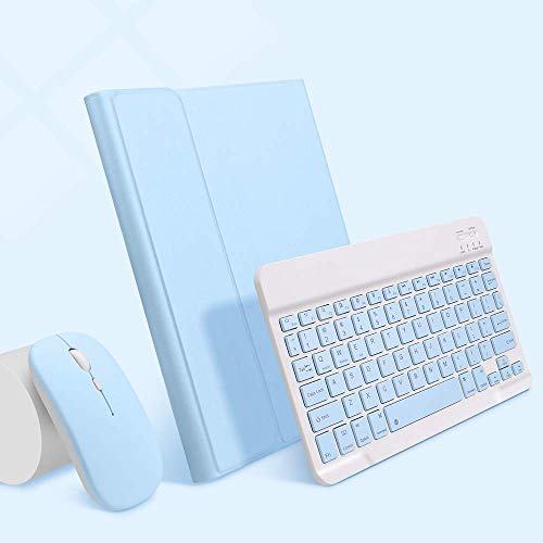 iPad air 4 Keyboard Case with Mouse,Backlits Detachable Slim Keyboard