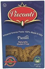 Casa Visconti Kosher Gluten Free Fusilli, 8.8 Ounce