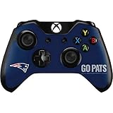 Amazon Com Skinit Decal Gaming Skin Compatible With Xbox One Controller Officially Licensed Nfl New England Patriots Large Logo Design Sports Outdoors