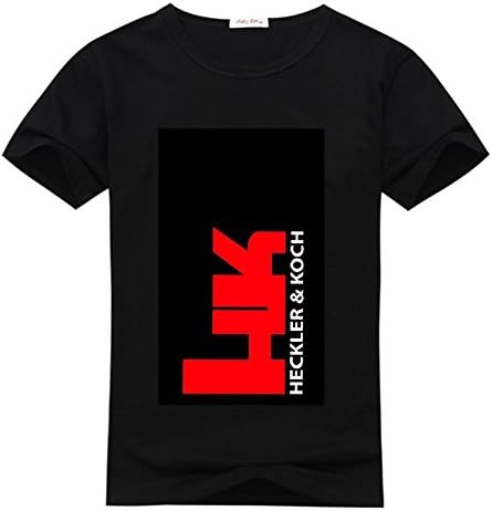 kiler alier Mens T-Shirt heckler and koch X-Large Black