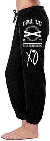 Women The Weeknd Logo Workout Pants