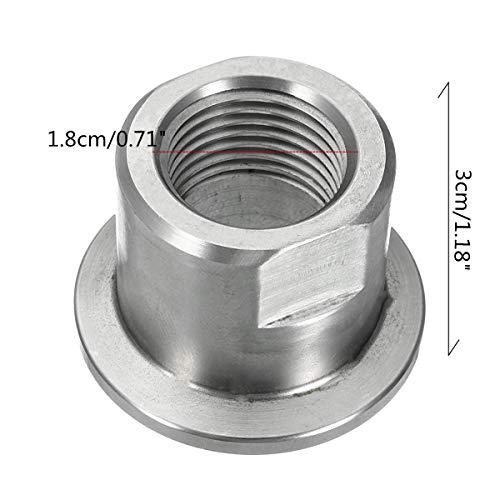 OKIl 304 Stainless Steel Female Thread Adapter Connection for KF-25 and 1/2 Inch NPT