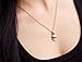 LOVE Beauties Maneki-neko Fortune Cats Lucky cat Rose Gold Plated Pendant Necklace Korean Love Style in a Gift Box