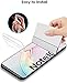 Linboll Compatible Samsung Galaxy Note 10 Plus/Note 10+ 5G/Note 10+ Screen Protector, [with in-Display Fingerprint Sensor] HD [Touch Sensitive] [TPU Film] with Lifetime Replacement Warranty [3 Pack]