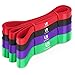 LYOU Pull Up Assist Bands, Resistance Band Powerlifting Band for Body Stretching, Resistance Training (Set of 4)