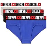Diesel Men's 3-Pack Andre Cotton Stretch Briefs