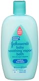 Johnson's Baby Soothing Vapor Bath For Colds, 15 Oz. (Pack of 2)