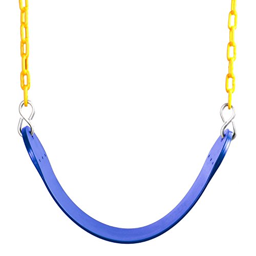 Reehut swing seat heavy duty with 66" chain plasti…